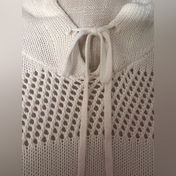 Love By Design Ivory Knit Hoodie - Picture 6 of 8